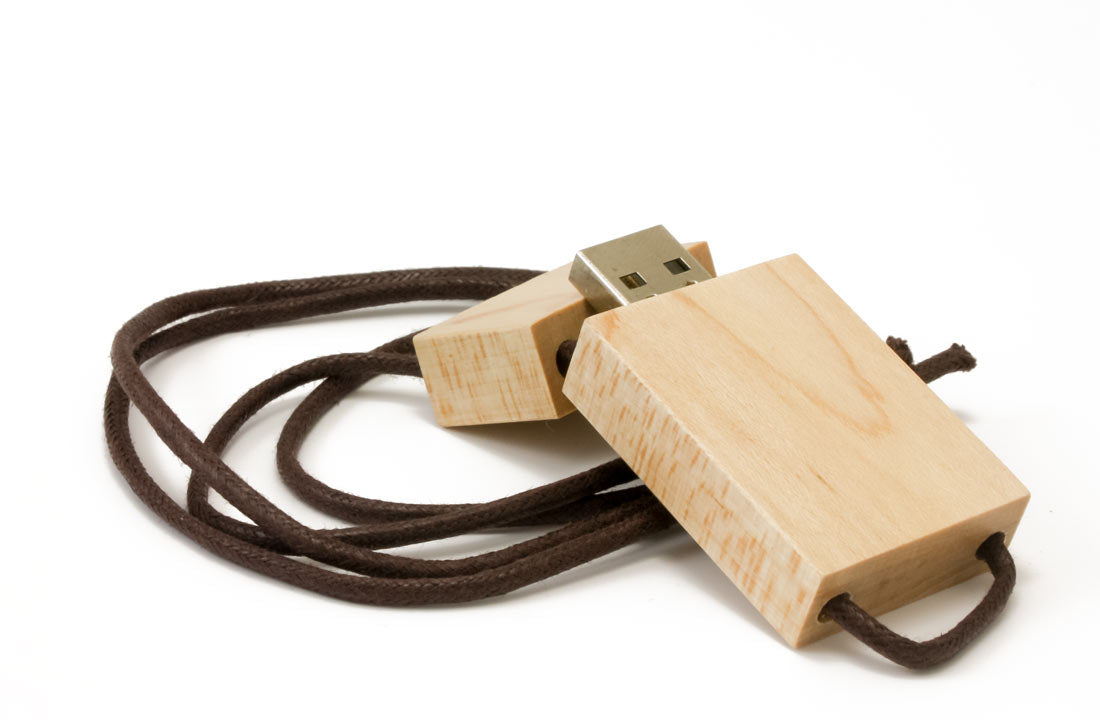 Wooden Rope USB Flash Drive