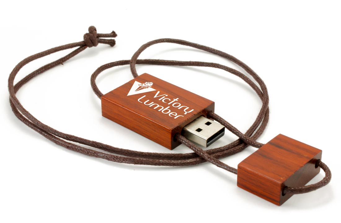 Wooden Rope USB Flash Drive