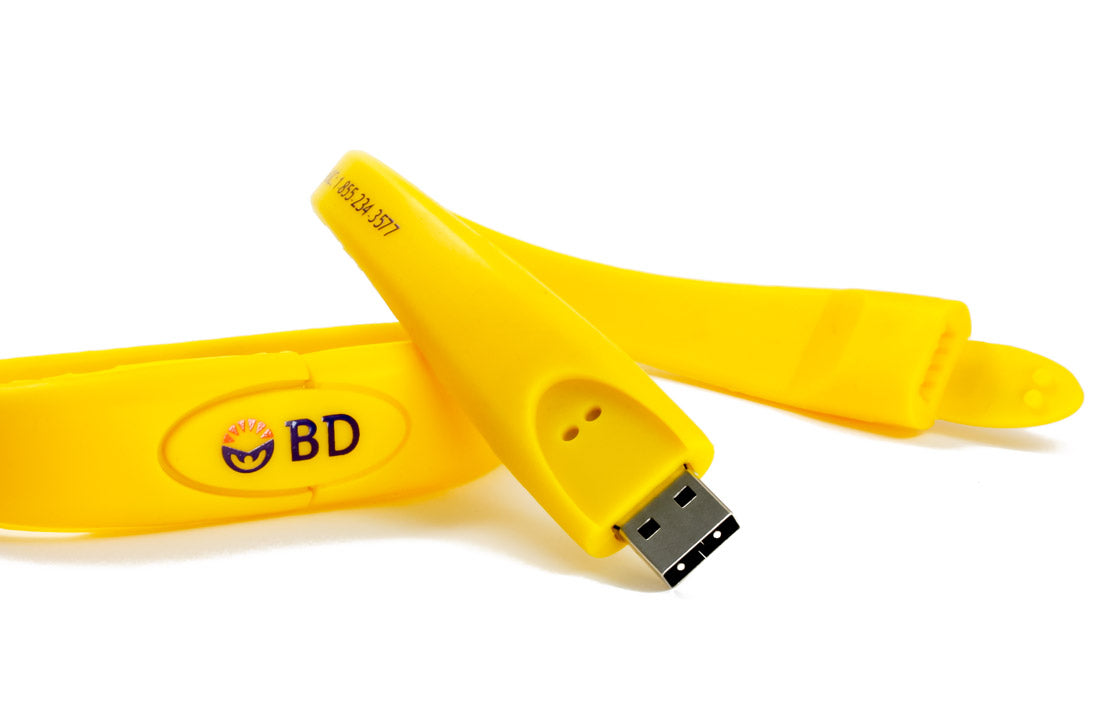 Contour Wristband USB Flash Drive