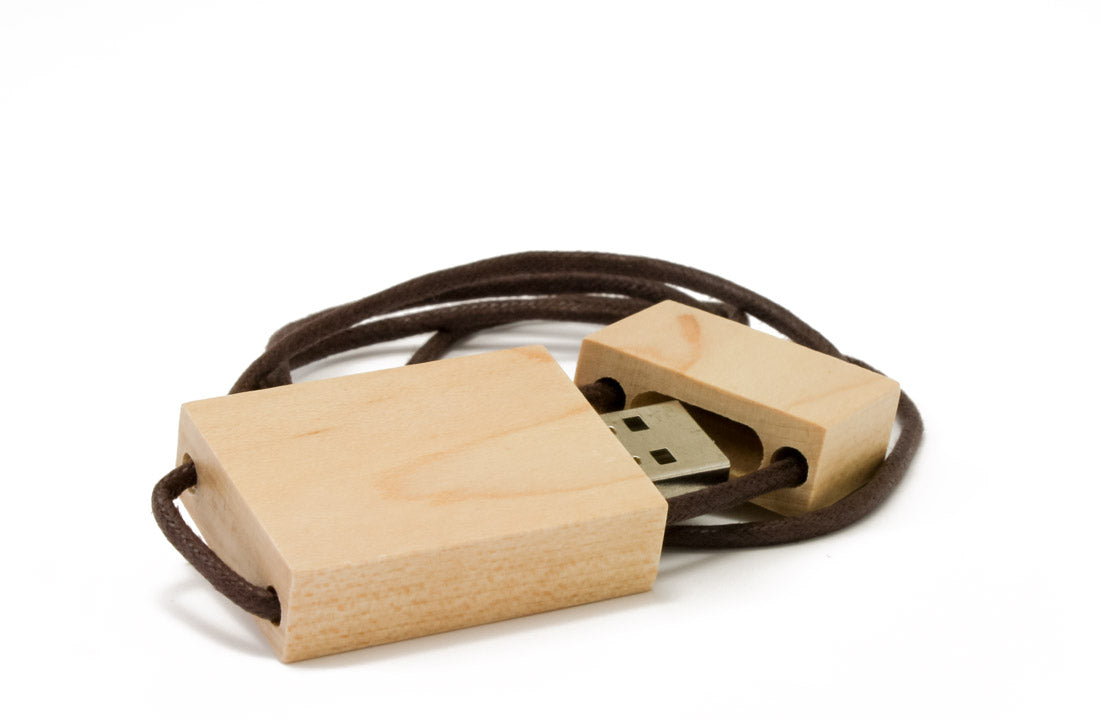 Wooden Rope USB Flash Drive